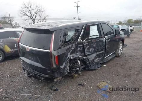 2023 Cadillac Escalade 4Wd Premium Luxury from USA, damaged, VIN 1GYS4BKL6PR546253